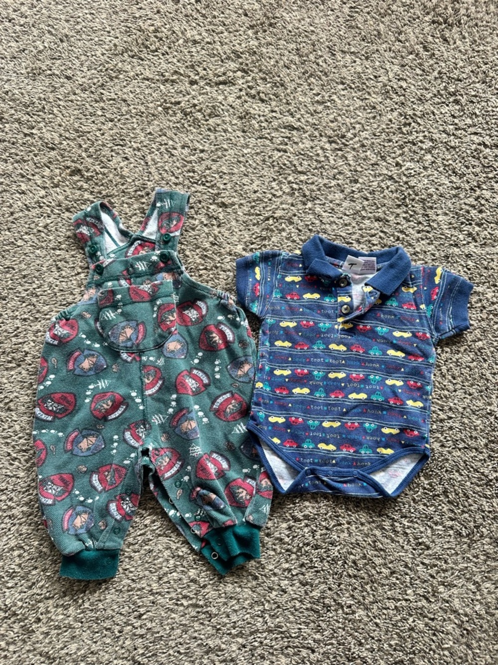 Vintage baby boys outfit
